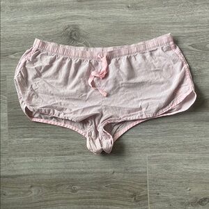 Victorias Secret Pink Striped Women's Sleep Shorts